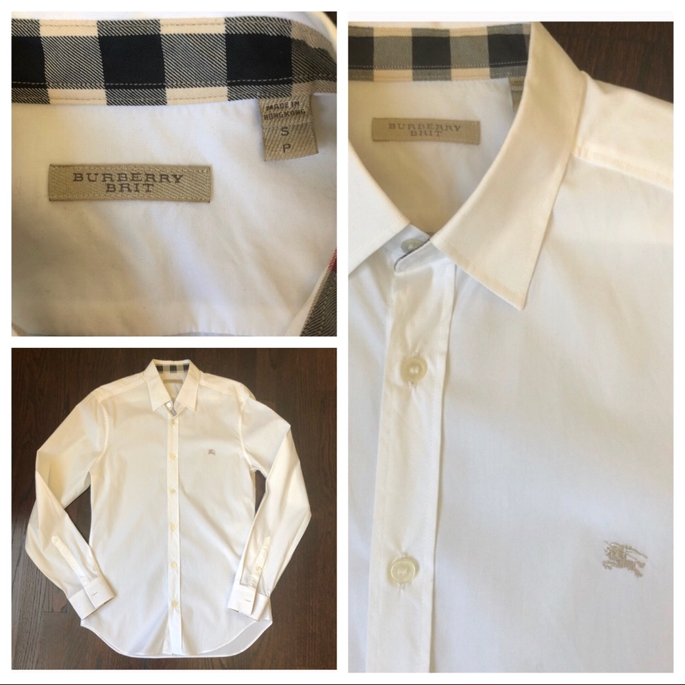 Men’s Authentic Burberry Brit Shirt